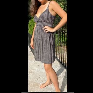 LOFT Crossover top swing dress